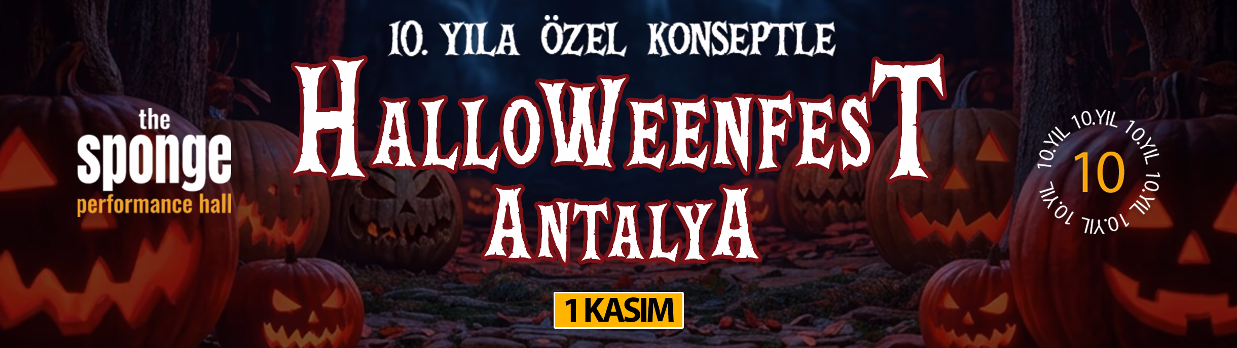 Halloweenfest Antalya 10. Yıl
