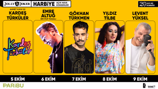 Jolly Joker Harbiye Açık Hava Konserleri