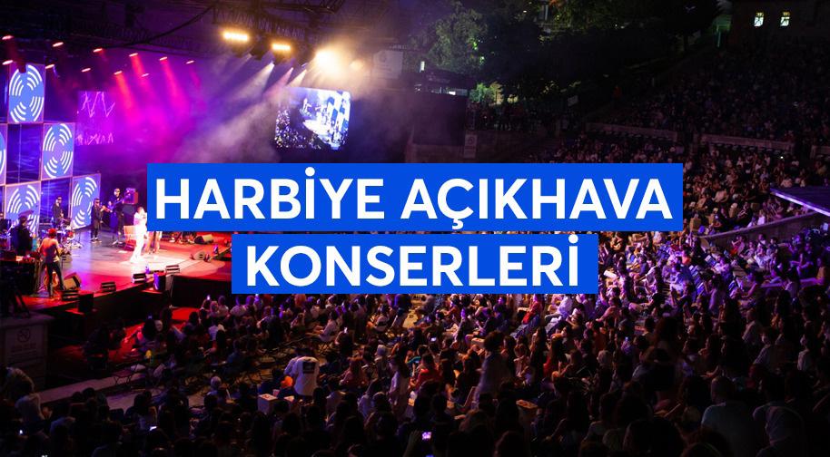 Harbiye Açıkhava'da Konserler Başlıyor