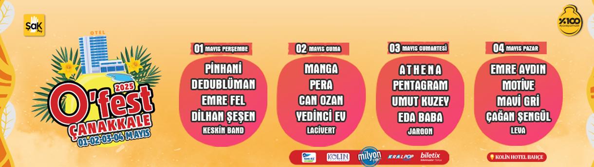 O Fest Çanakkale 2025