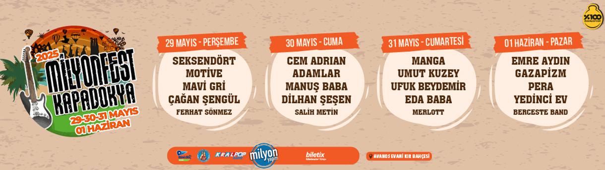 Milyonfest Kapadokya 2025