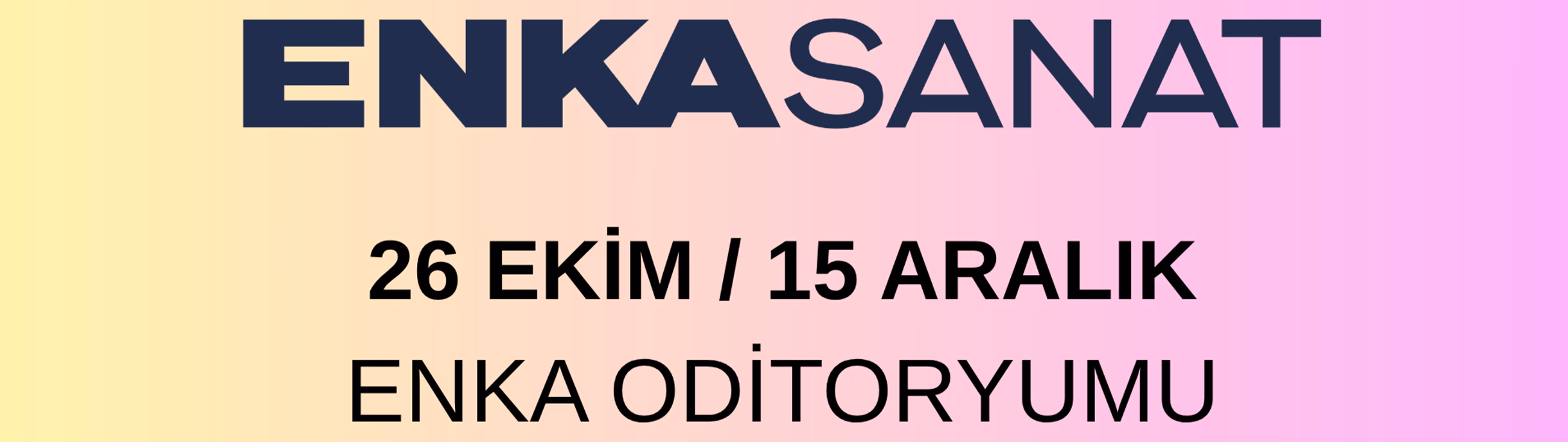 Enka Sanat Etkinlikleri