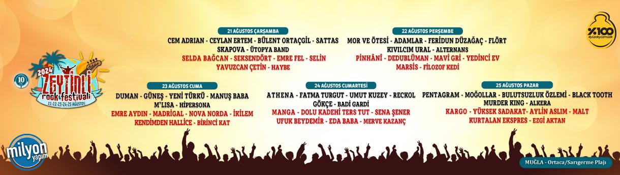 Zeytinli Rock Festivali 2024