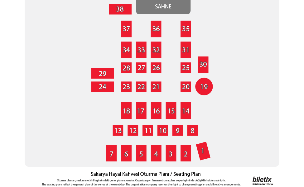 Seat Plan