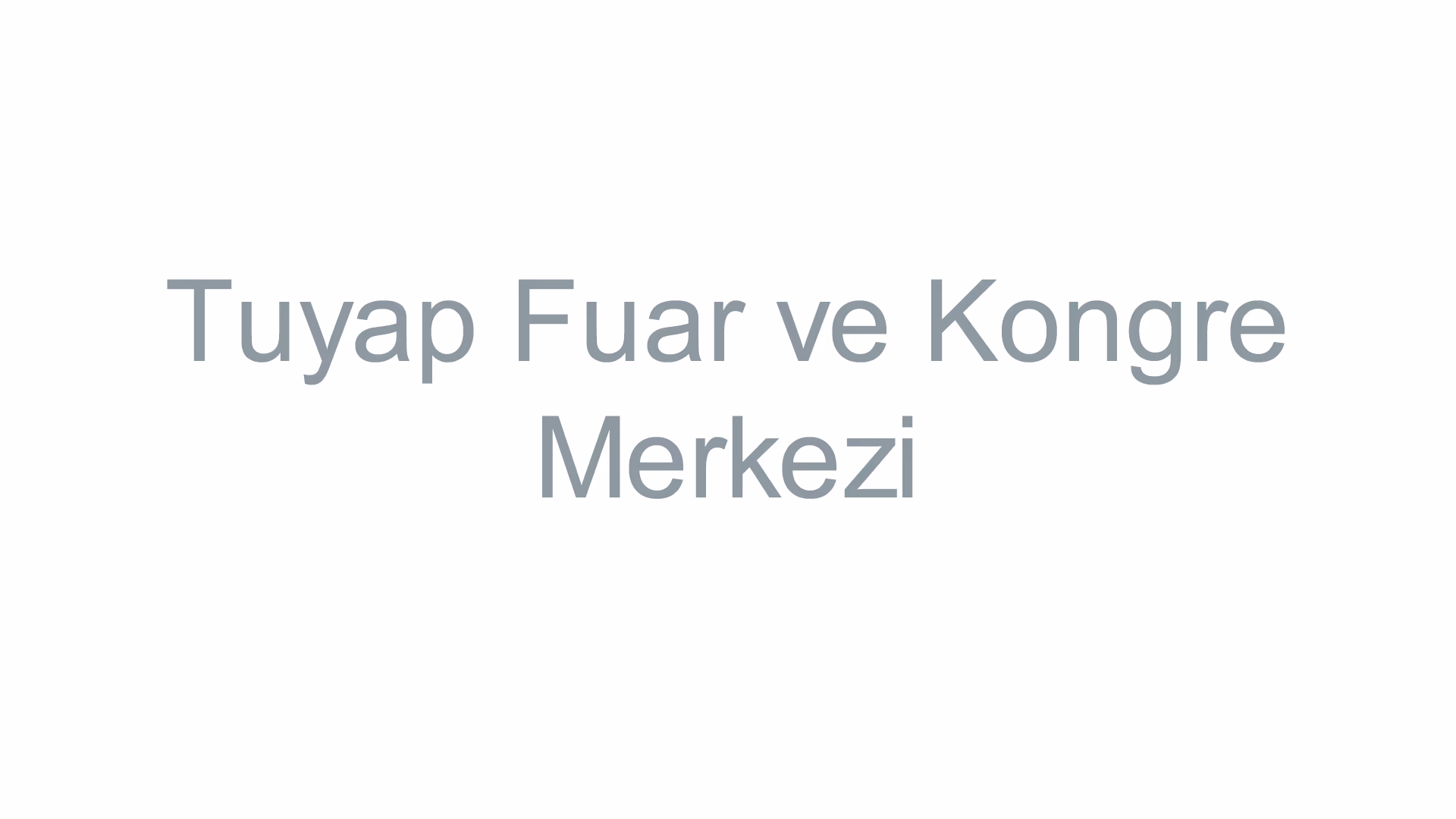 Tuyap Fuar ve Kongre Merkezi