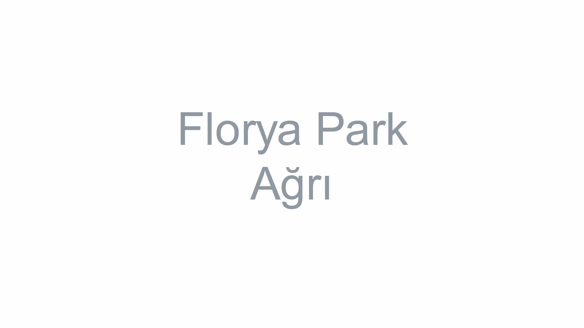 Florya Park Ağrı