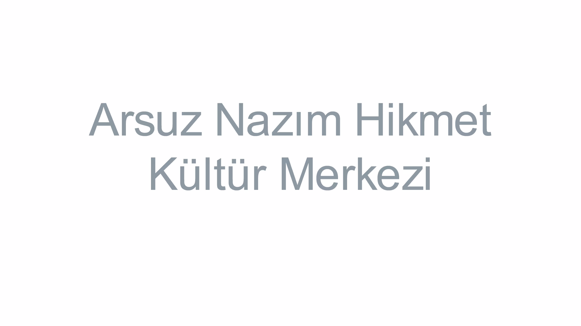 Arsuz Nazım Hikmet Kültür Merkezi