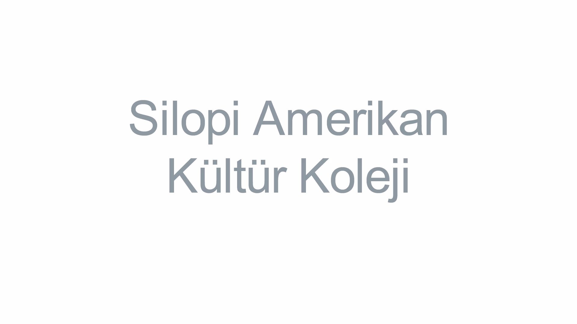 Silopi Amerikan Kültür Koleji