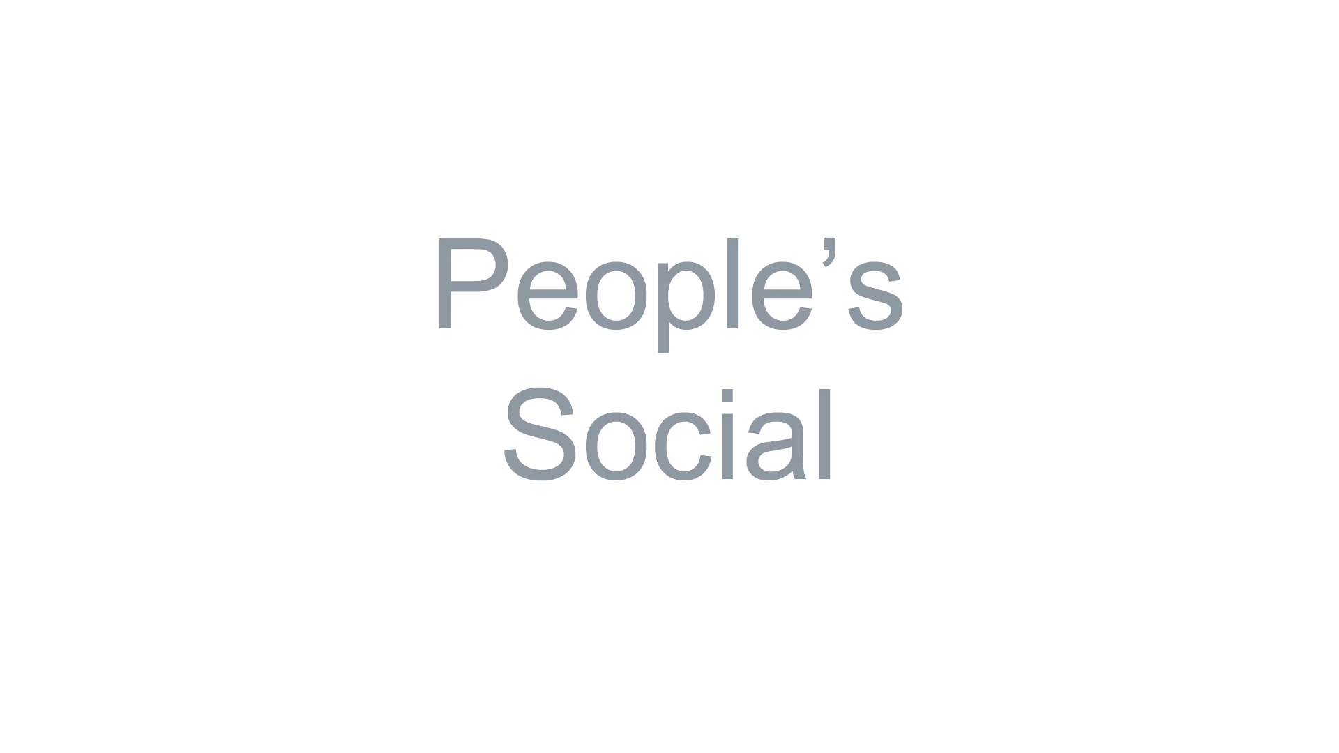 People’s Social