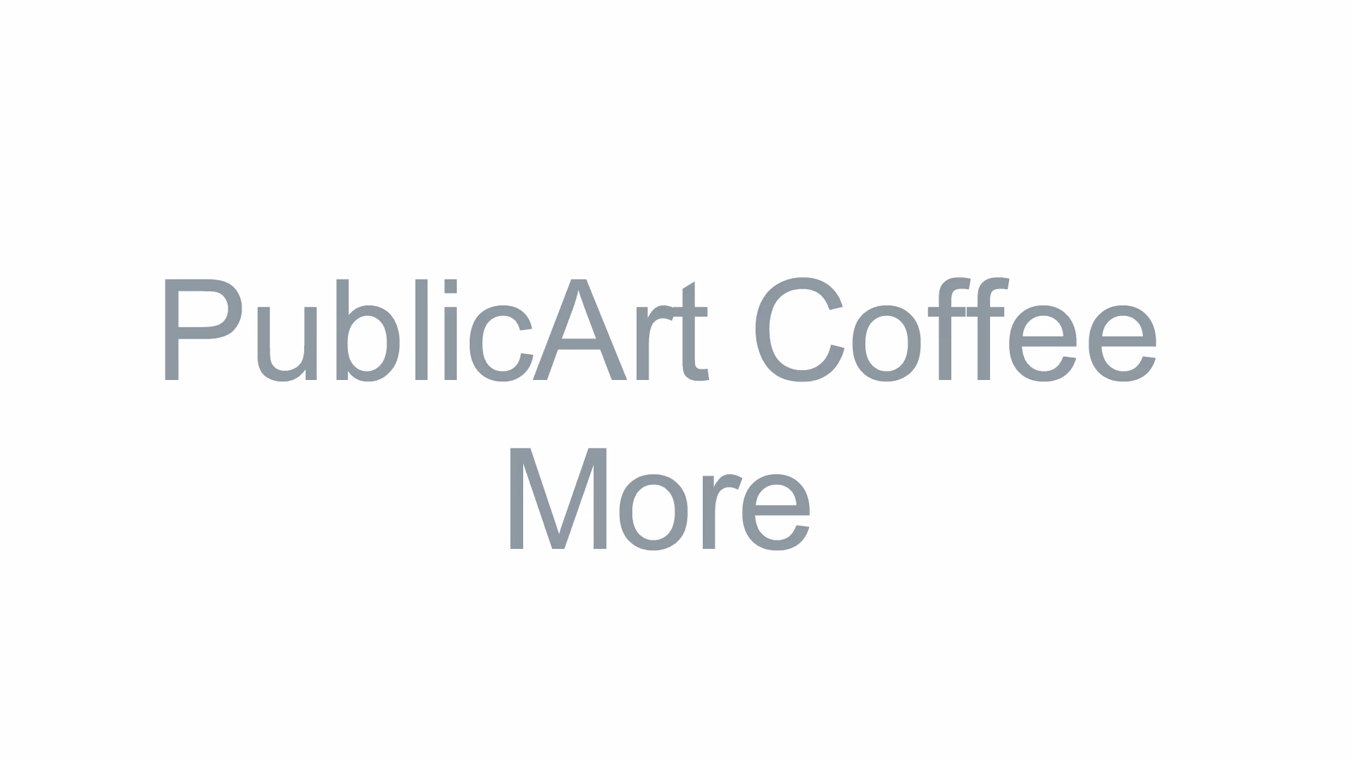 PublicArt Coffee & More