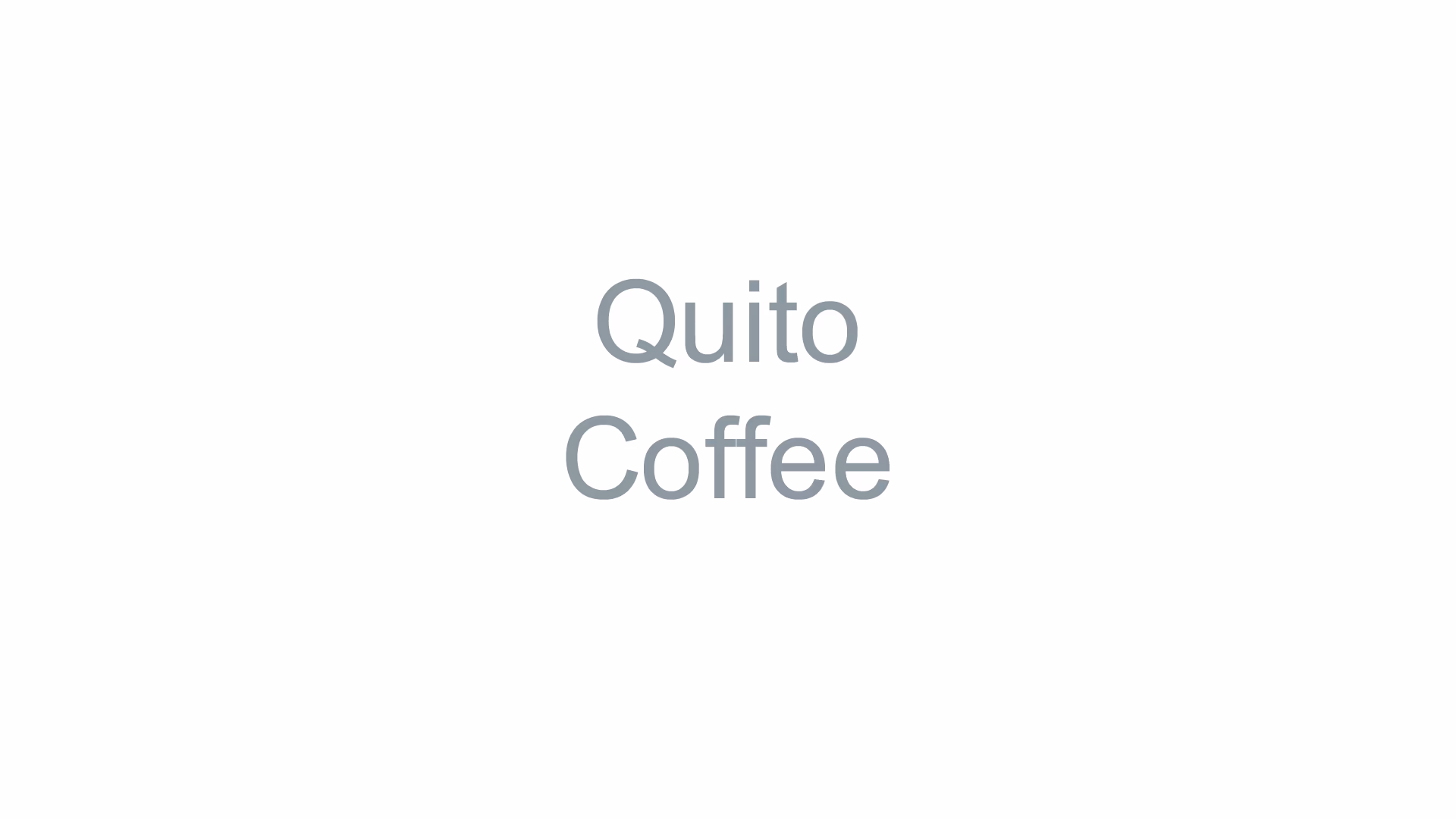 Quito Coffee