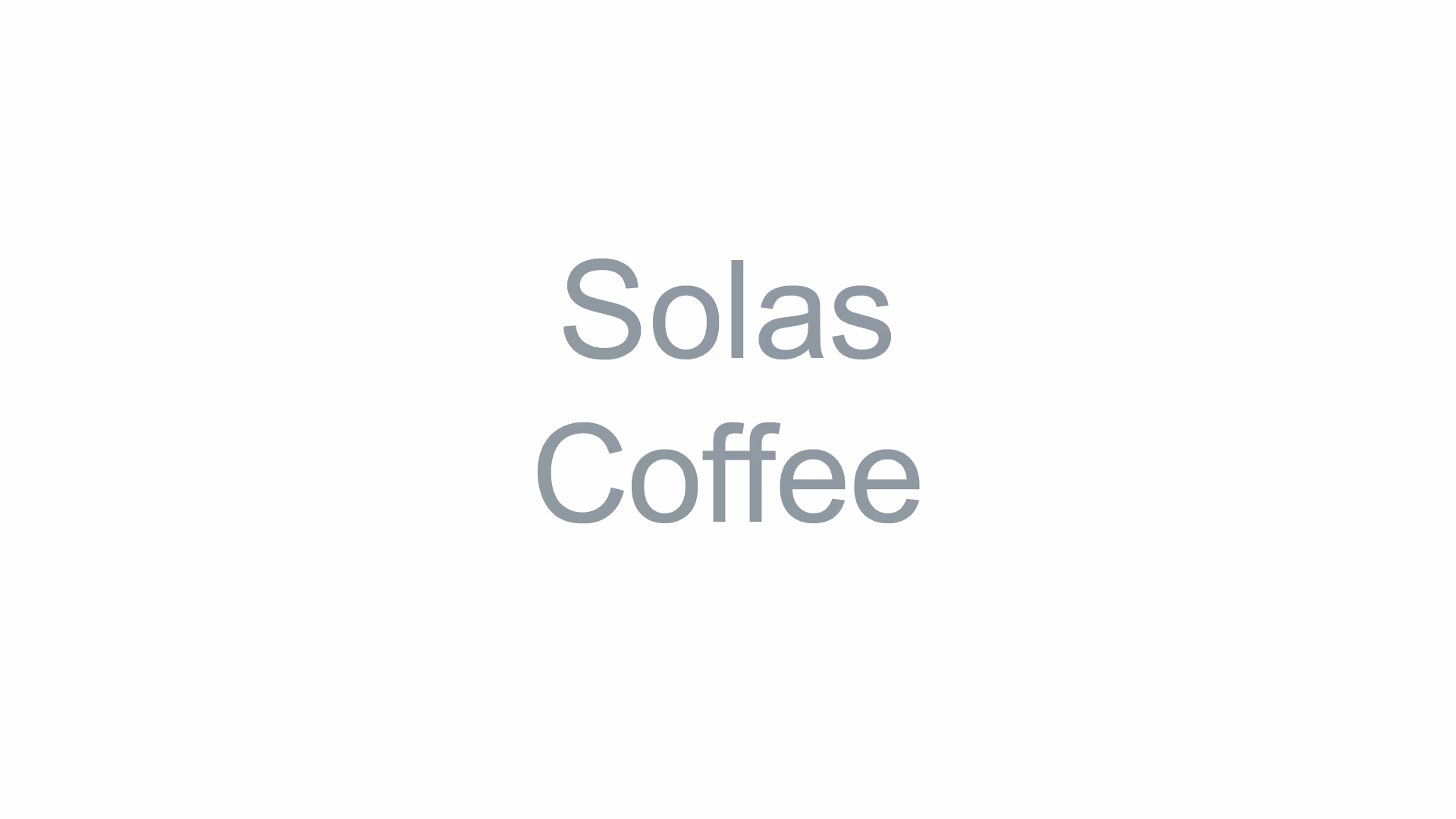 Solas Coffee