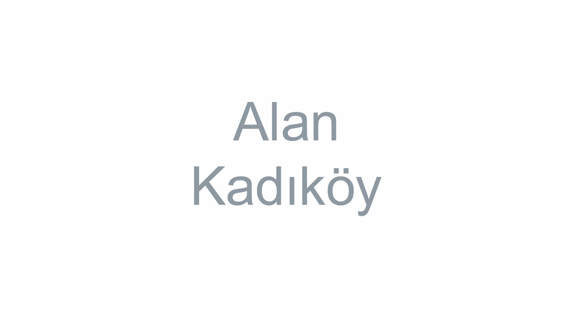 Alan Kadıköy