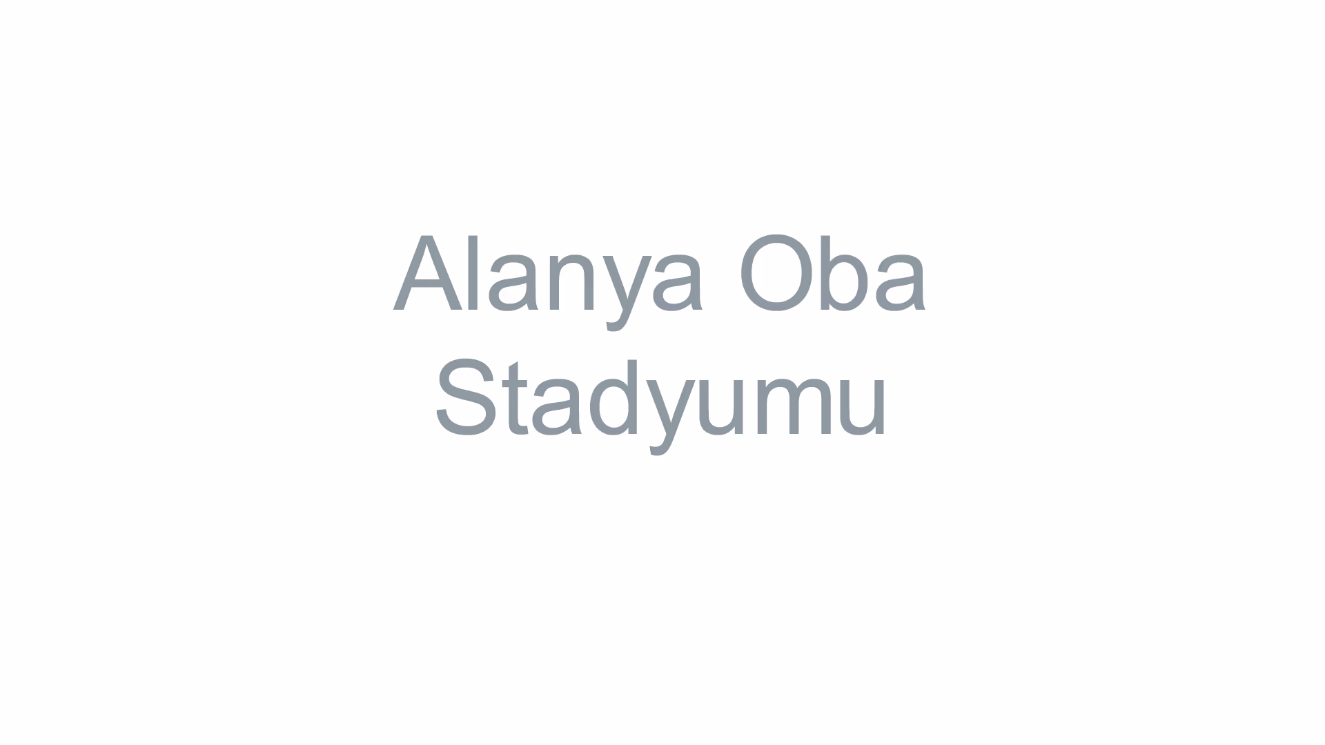 Alanya Oba Stadium