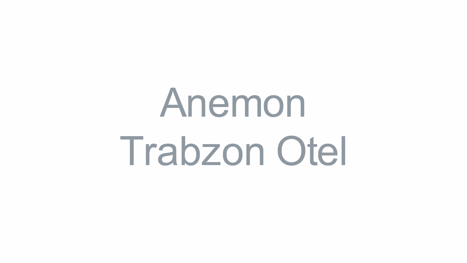 Anemon Trabzon Otel
