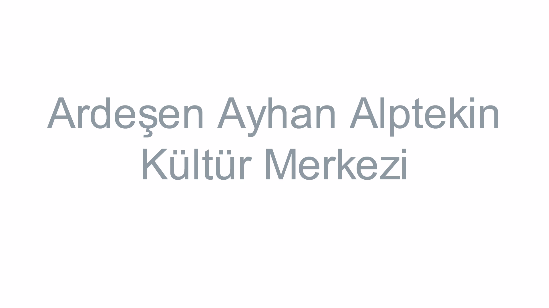 Ardeşen Ayhan Alptekin Kültür Merkezi