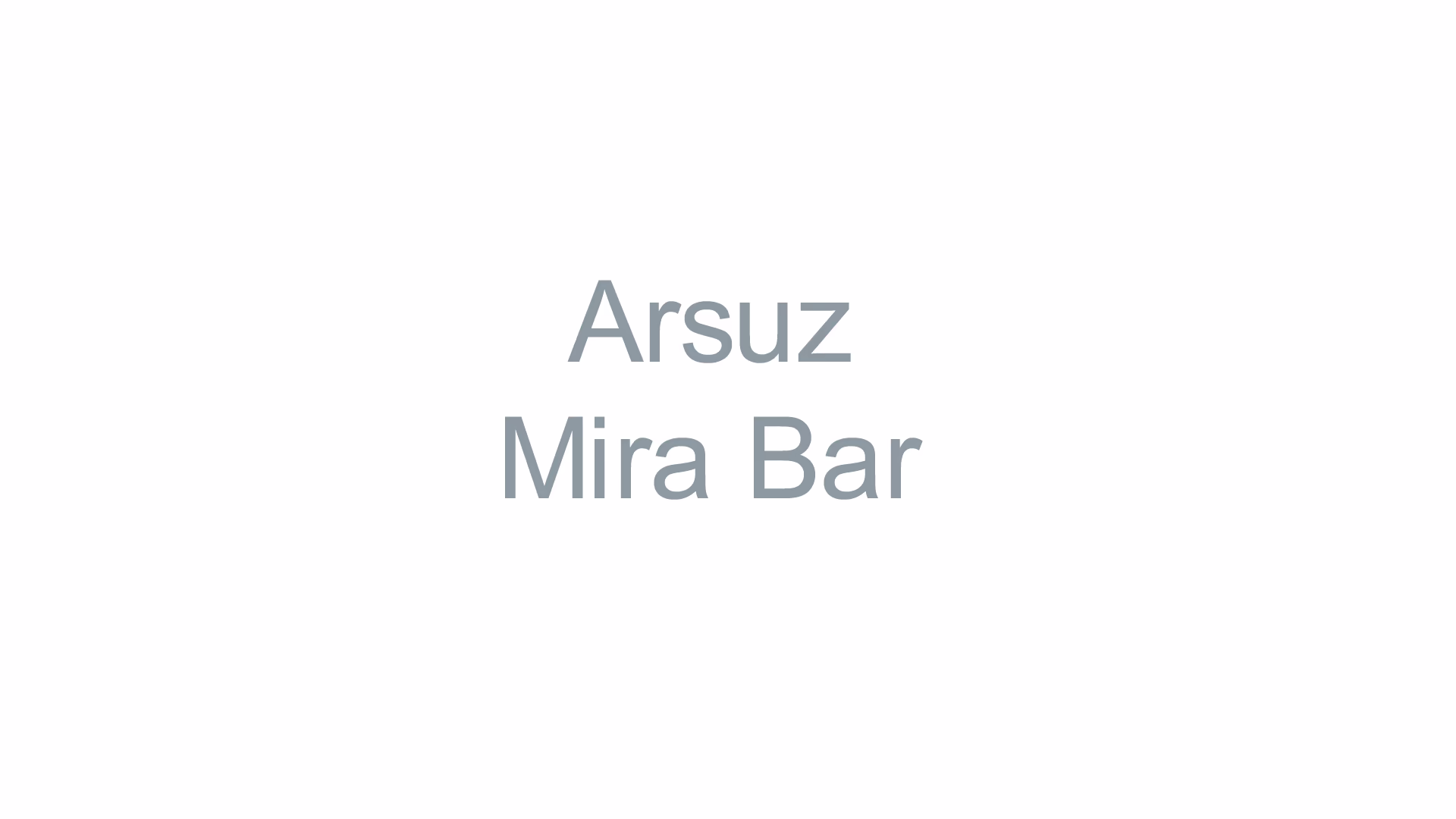Arsuz Mira Bar