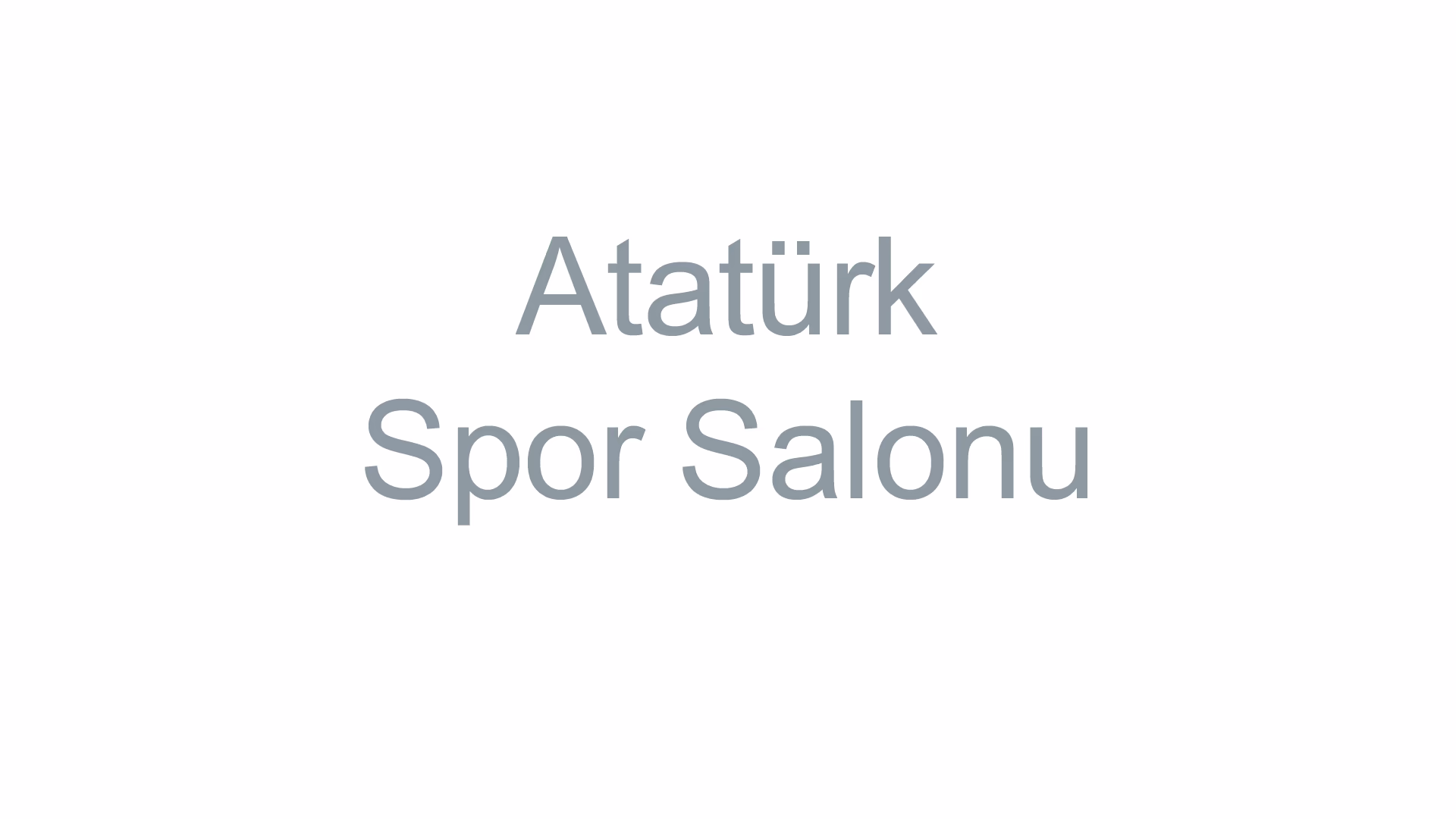 Atatürk Spor Salonu