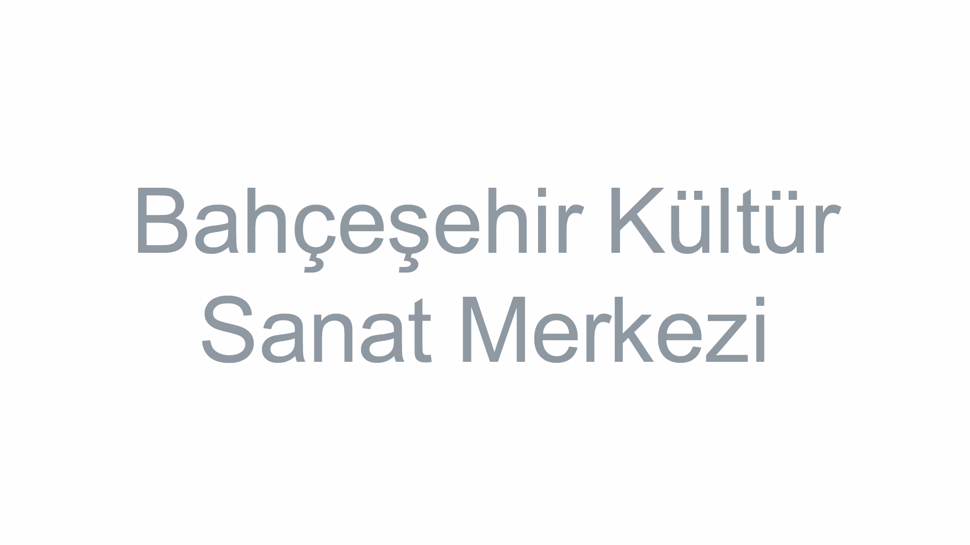 Bahçeşehir Kültür Sanat Merkezi