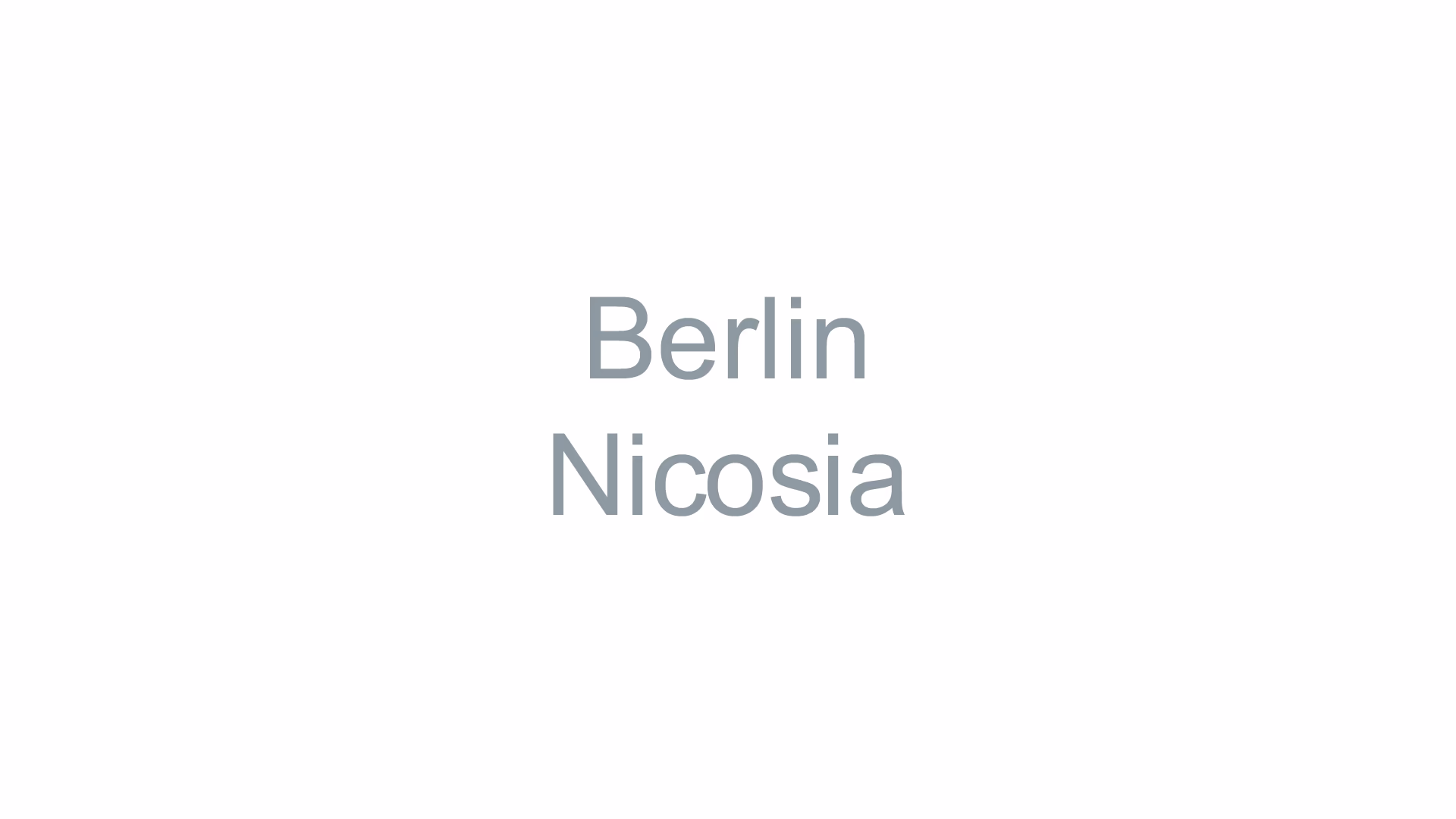 Berlin Nicosia
