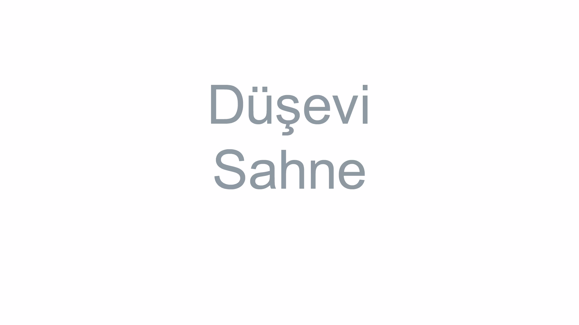 Düşevi Sahne
