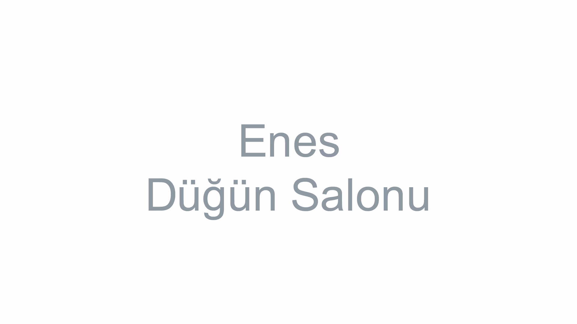 Enes Düğün Salonu