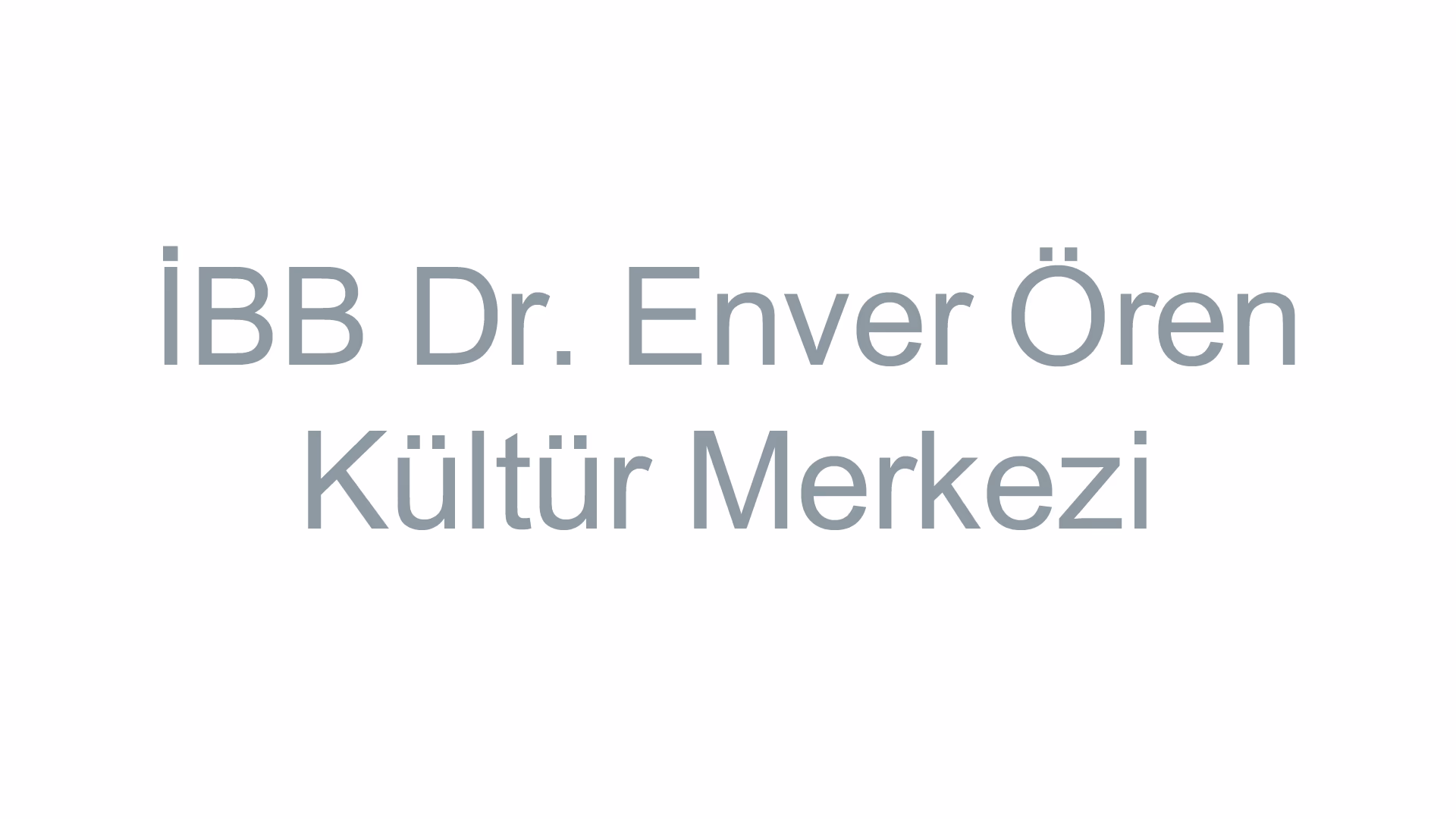 İBB Dr. Enver Ören Kültür Merkezi