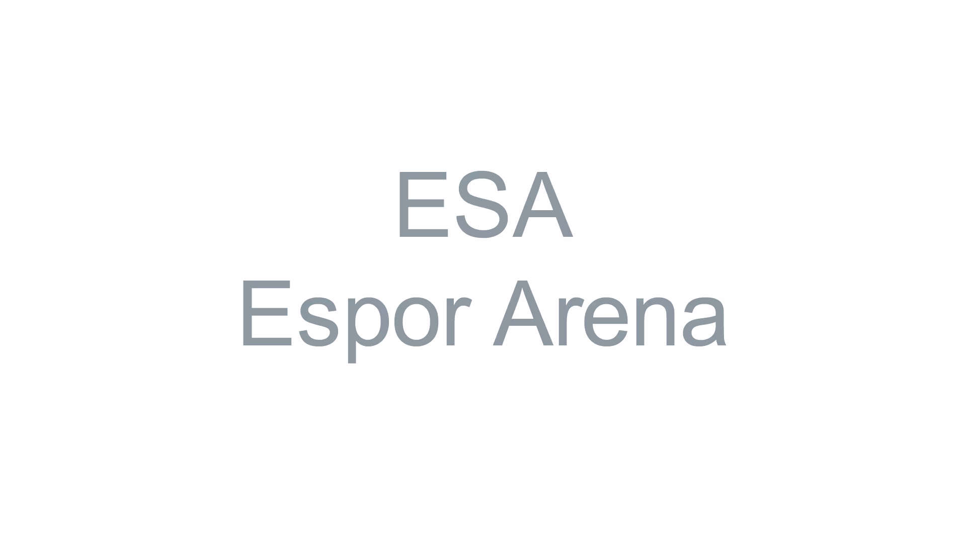 ESA Espor Arena