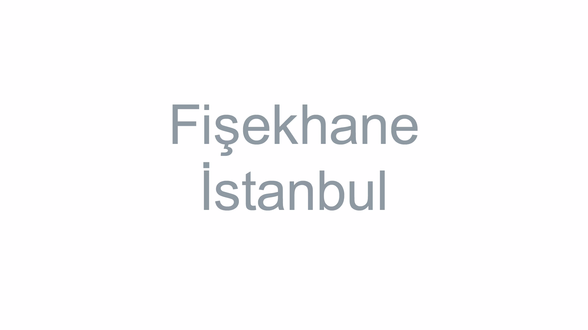 Fişekhane İstanbul