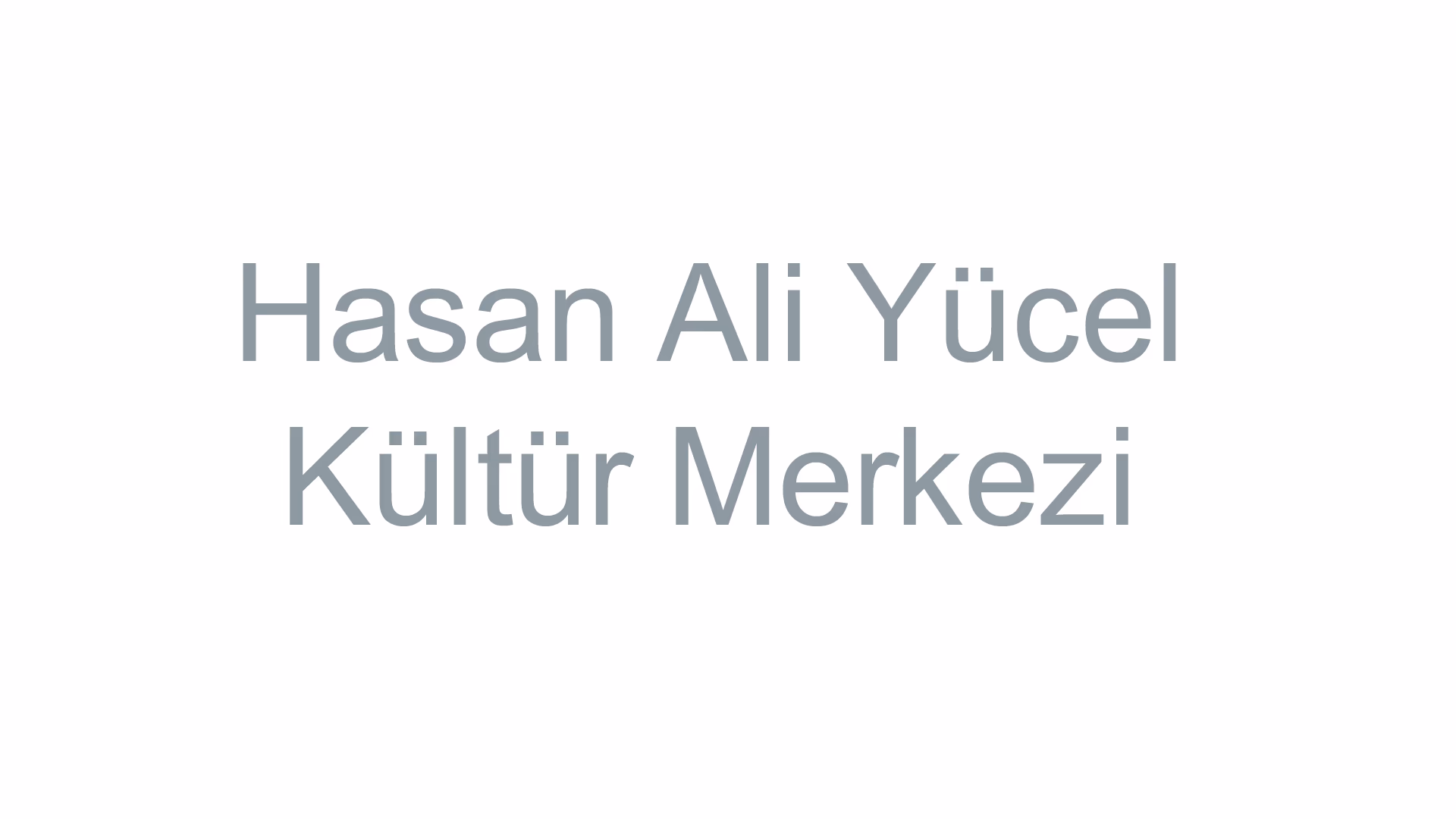 Hasan Ali Yücel Kültür Merkezi