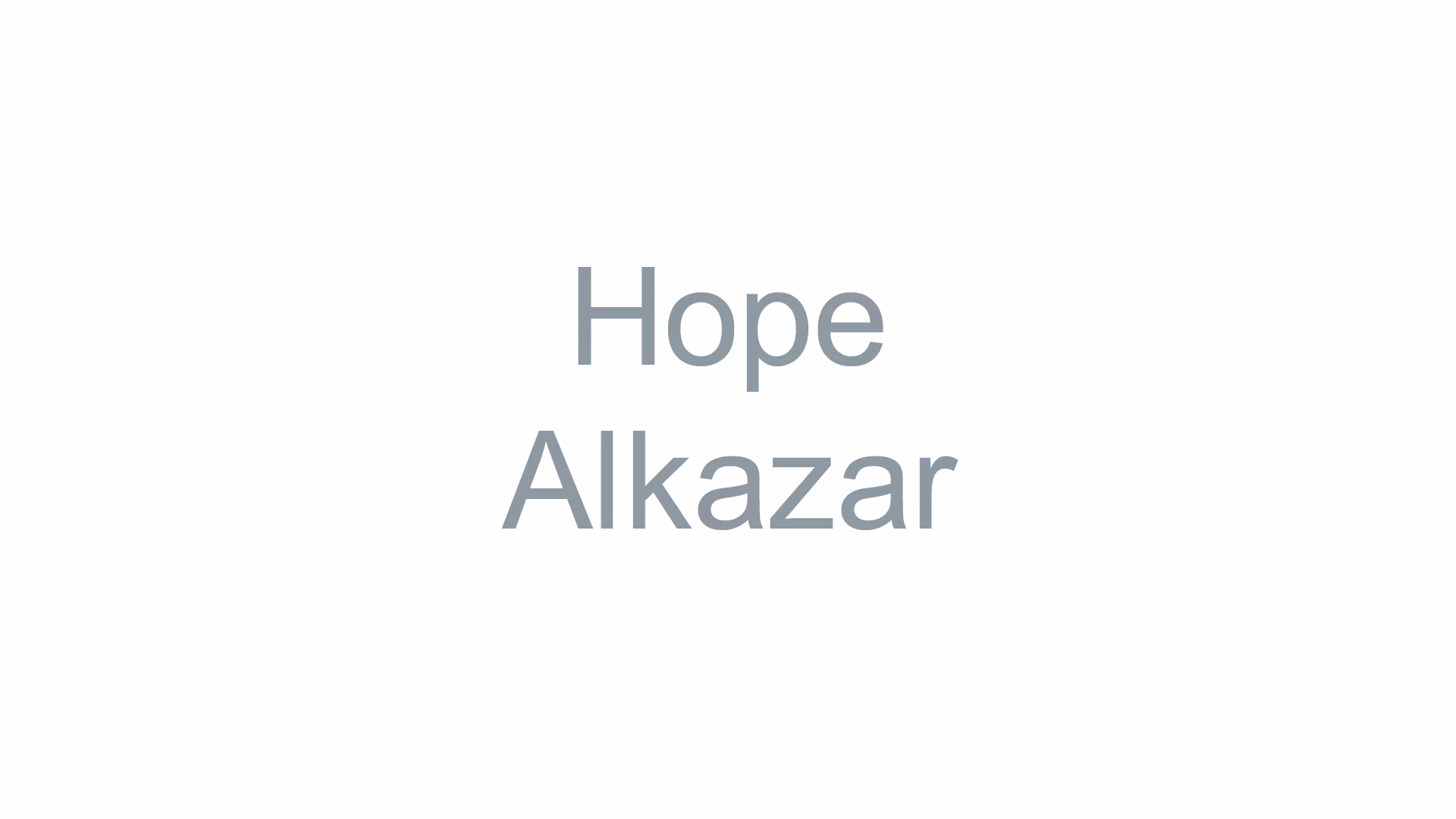 Hope Alkazar