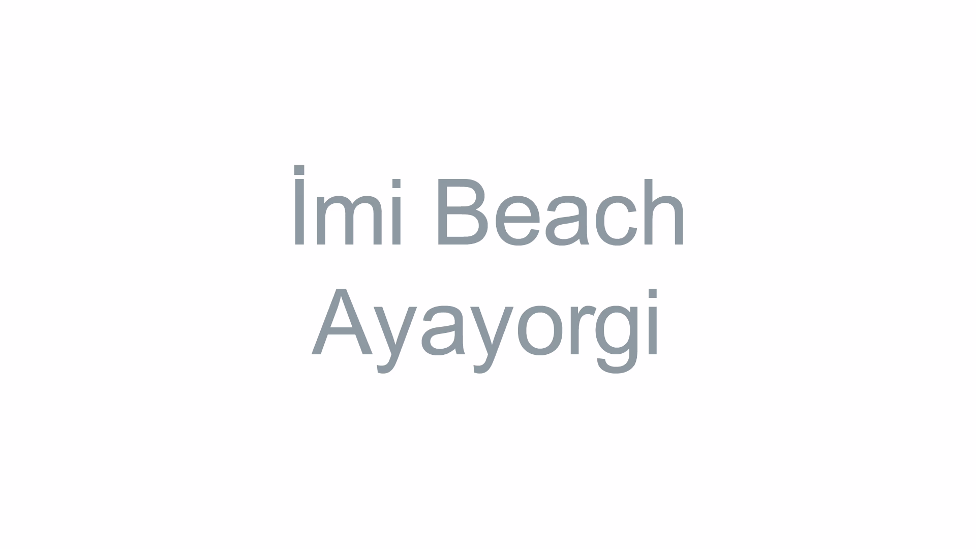 İmi Beach Ayayorgi