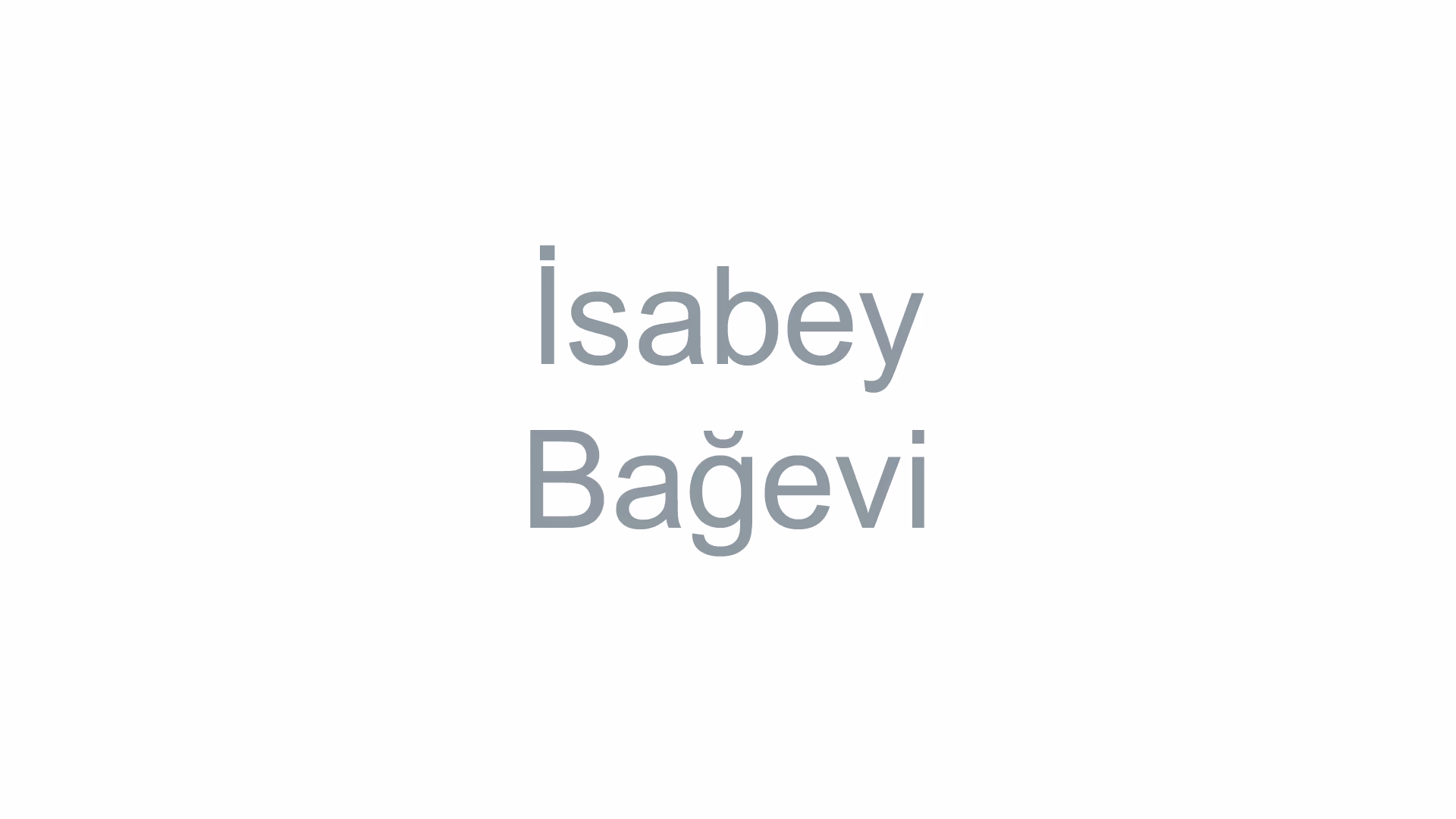 İsabey Bağevi