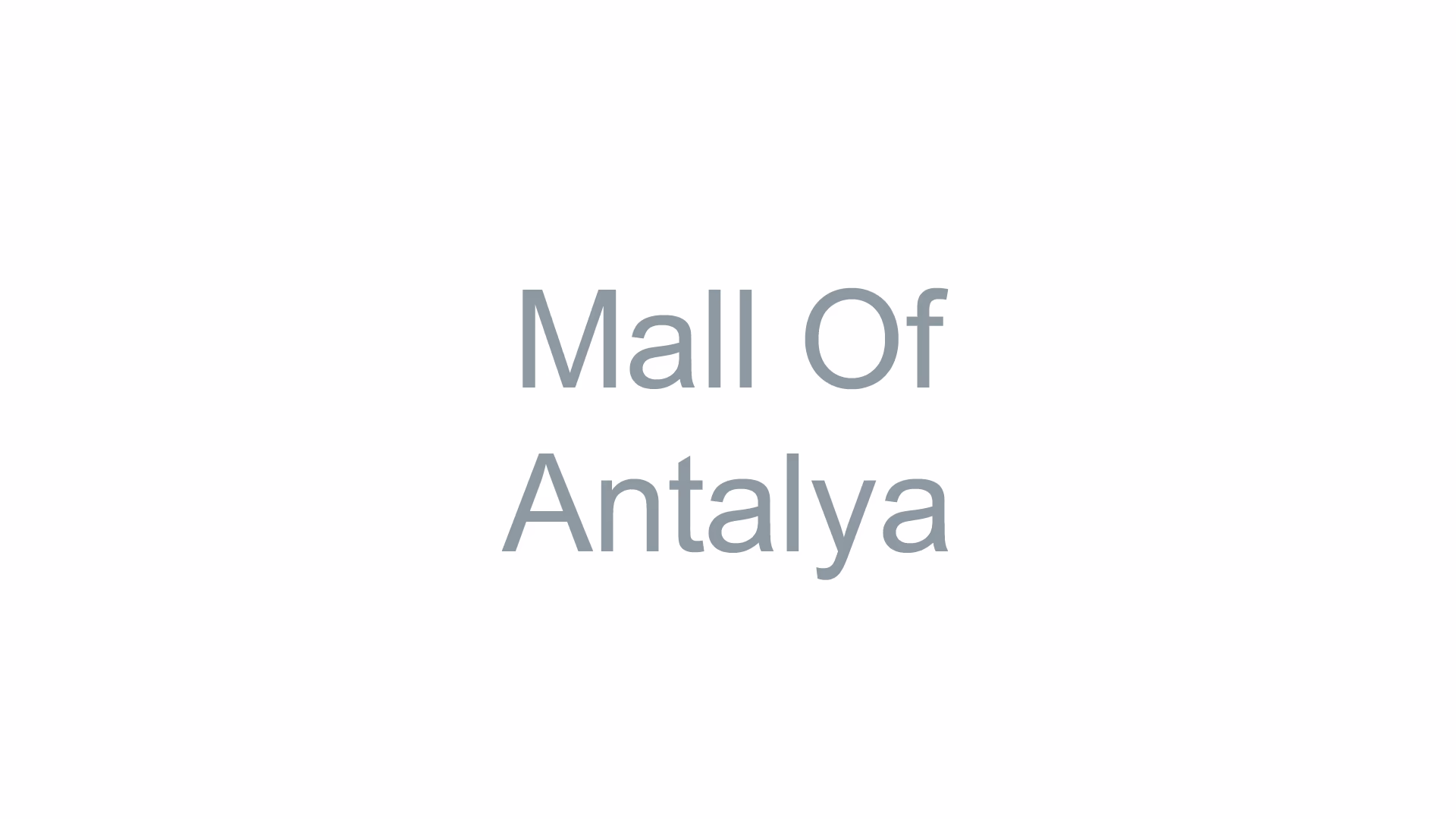 Mall Of Antalya