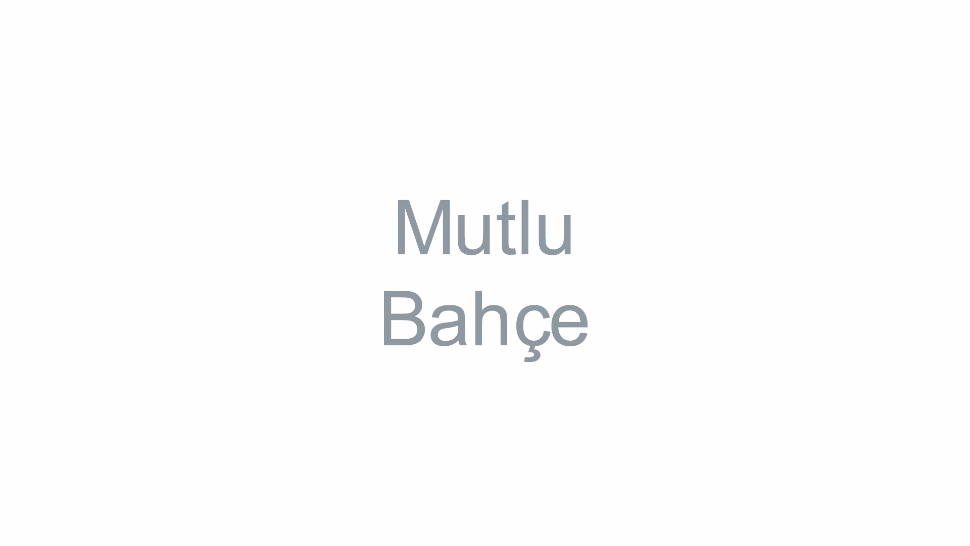 Mutlu Bahçe