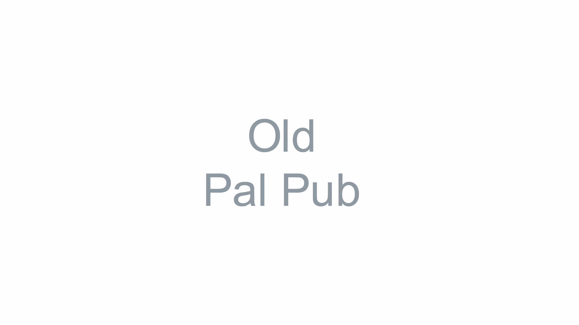 Old Pal Pub