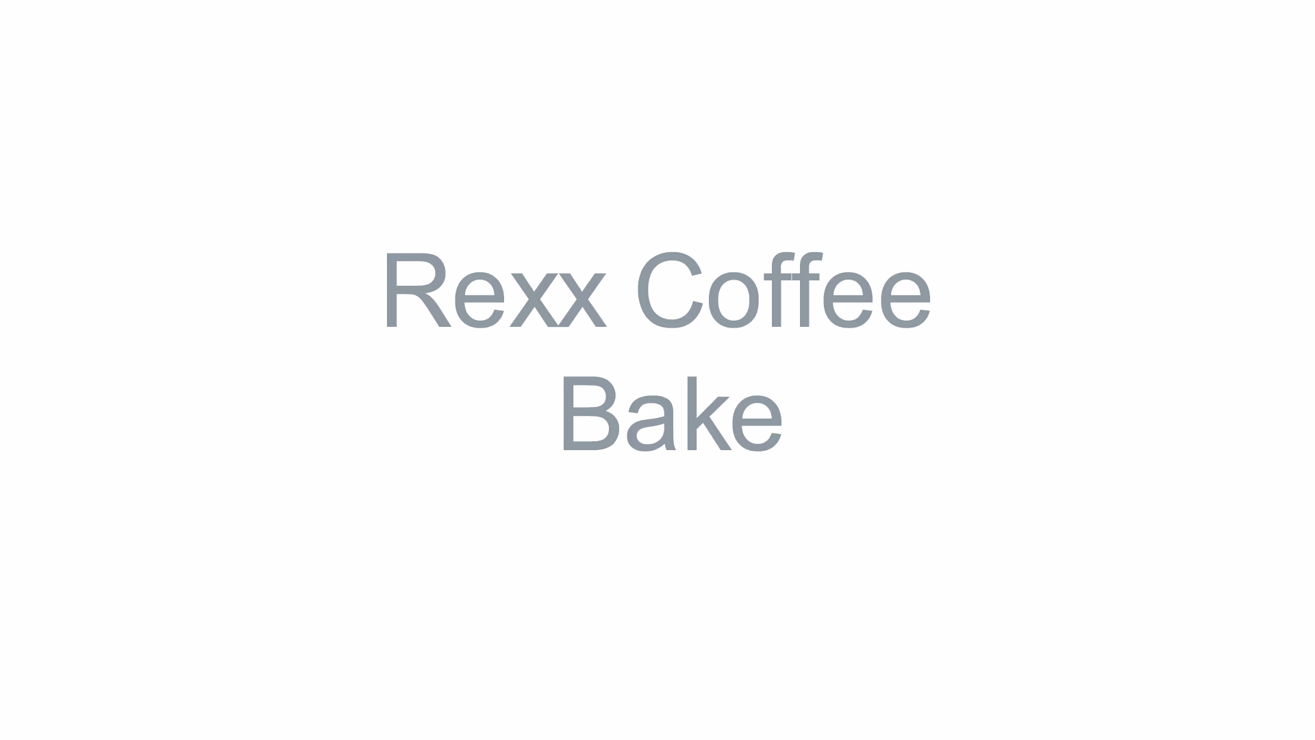 Rexx Coffee & Bake