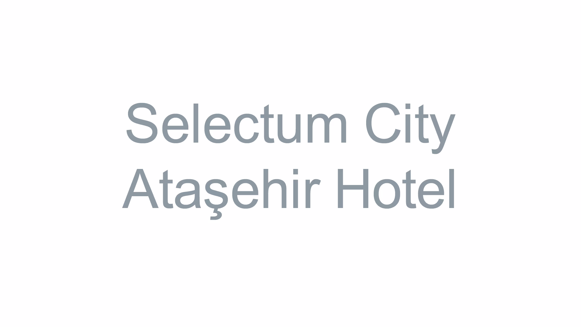 Selectum City Ataşehir Hotel