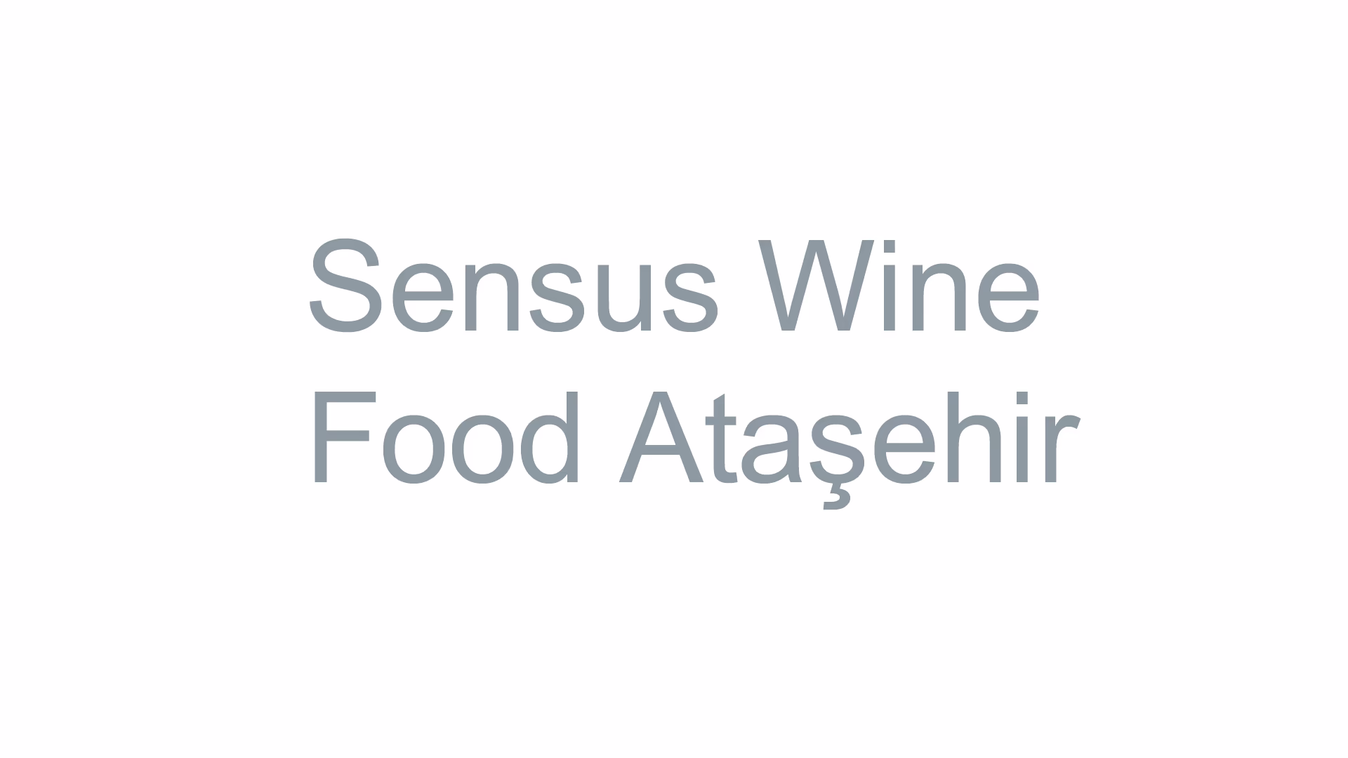 Sensus Wine & Food Ataşehir