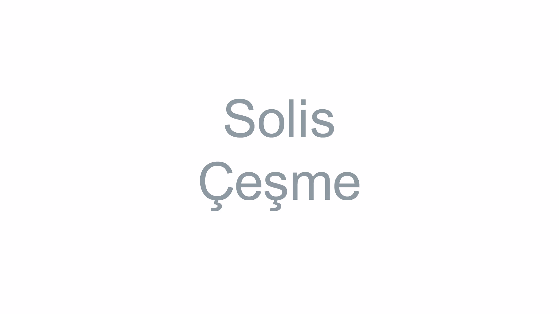 Solis Çeşme