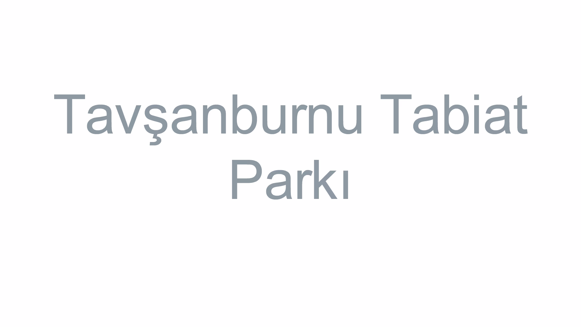 Tavşanburnu Tabiat Parkı