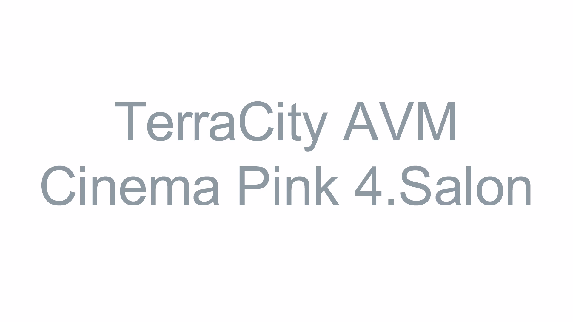 TerraCity AVM Cinema Pink 4.Salon