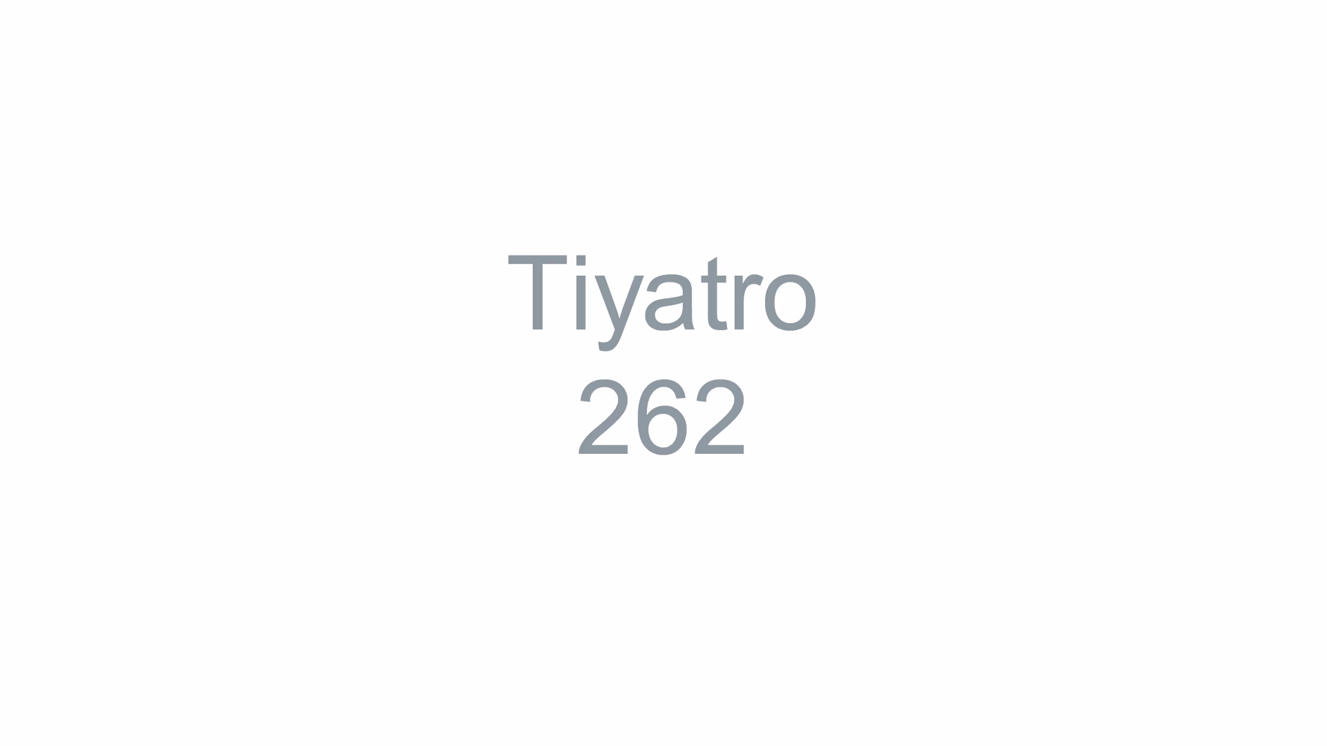 Tiyatro 262