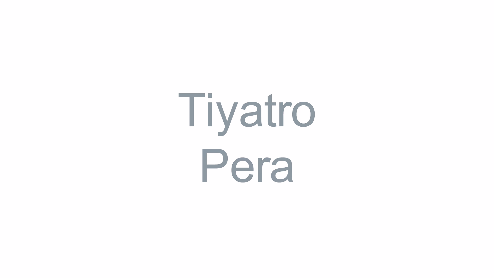 Tiyatro Pera